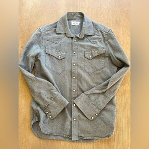 Taylor Stitch Charcoal Button Down Shirt